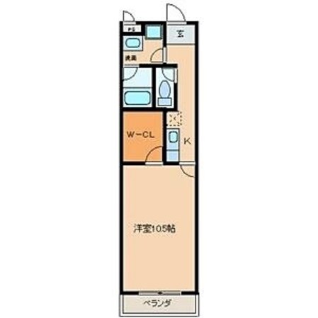 東別院駅 徒歩10分 2階の物件間取画像